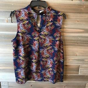 Brand new sleeveless shirt with open chest